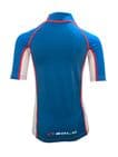Sola Junior Super Stretch Rash Vest - Blue/Grey