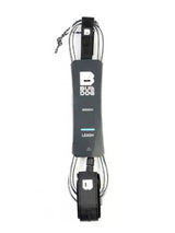Bulldog Surfboard Leash - Black/White