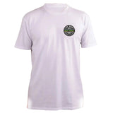 Mr Zogs Sex Wax T-Shirt - Word Fade - White/Green