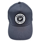 Woodies 5 Panel Baseball Hat - Grey