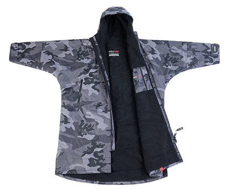 Dryrobe Advance - Long Sleeve - Black Camouflage/Black