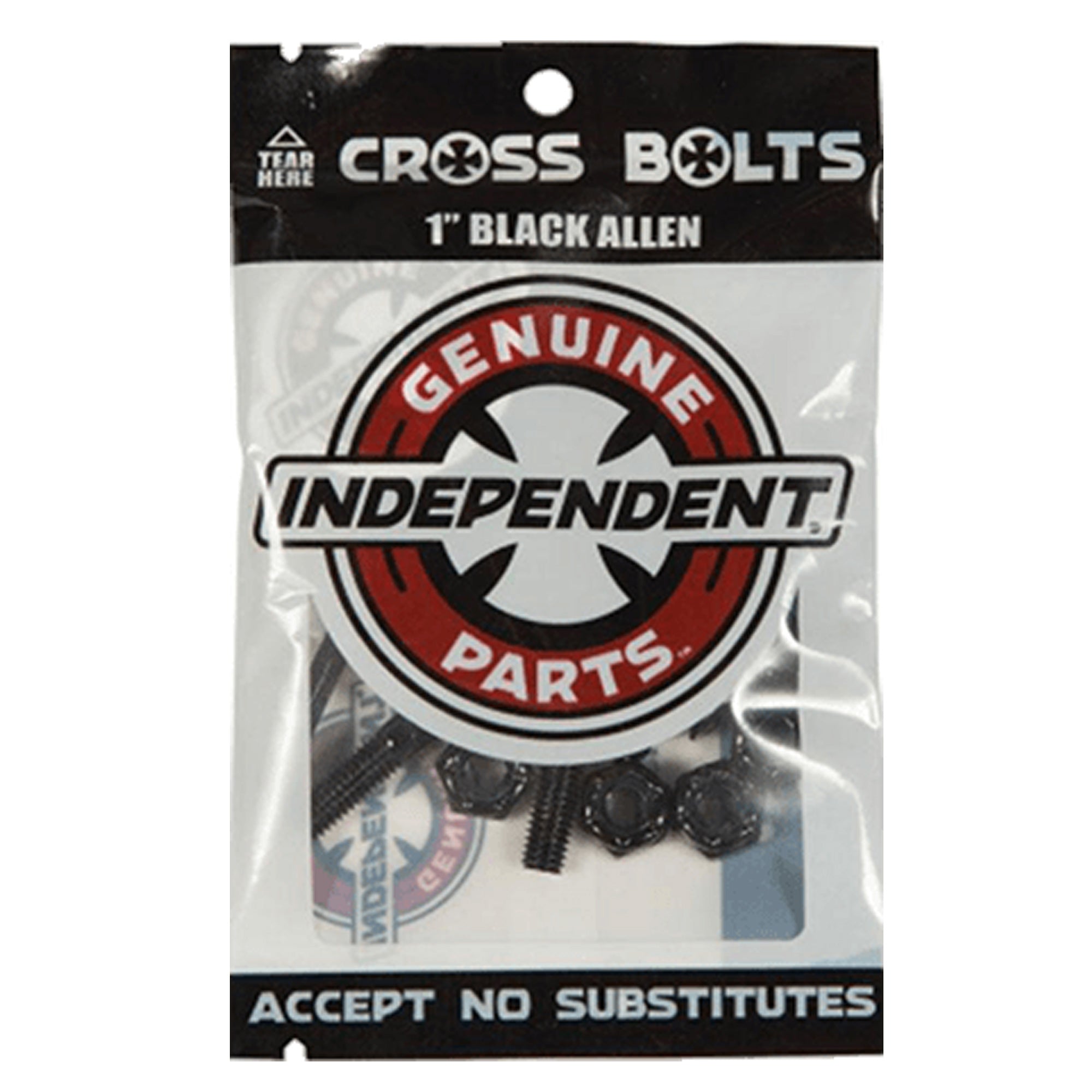 Independent Cross Bolts - 1" Allen Key