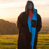 Dryrobe Advance - Long Sleeve - Black / Blue