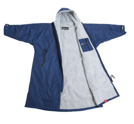 Dryrobe Advance - Long Sleeve - Navy / Grey