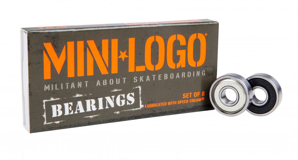 Mini Logo Skate Bearings - 8 pack