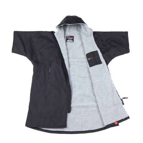 Dryrobe Advance - Short Sleeve - Black / Grey