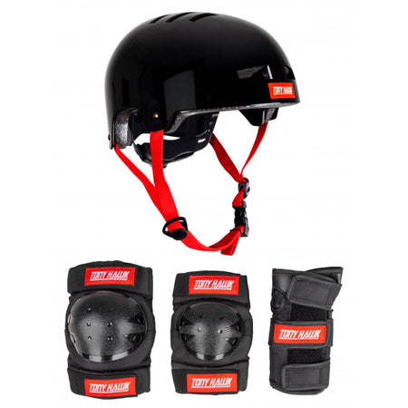 Tony Hawk Protective Helmet & Pads Set