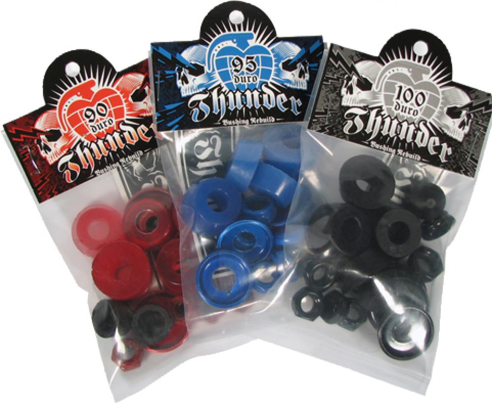 Thunder Bushing Rebuild Kit - 90 Duro - Red